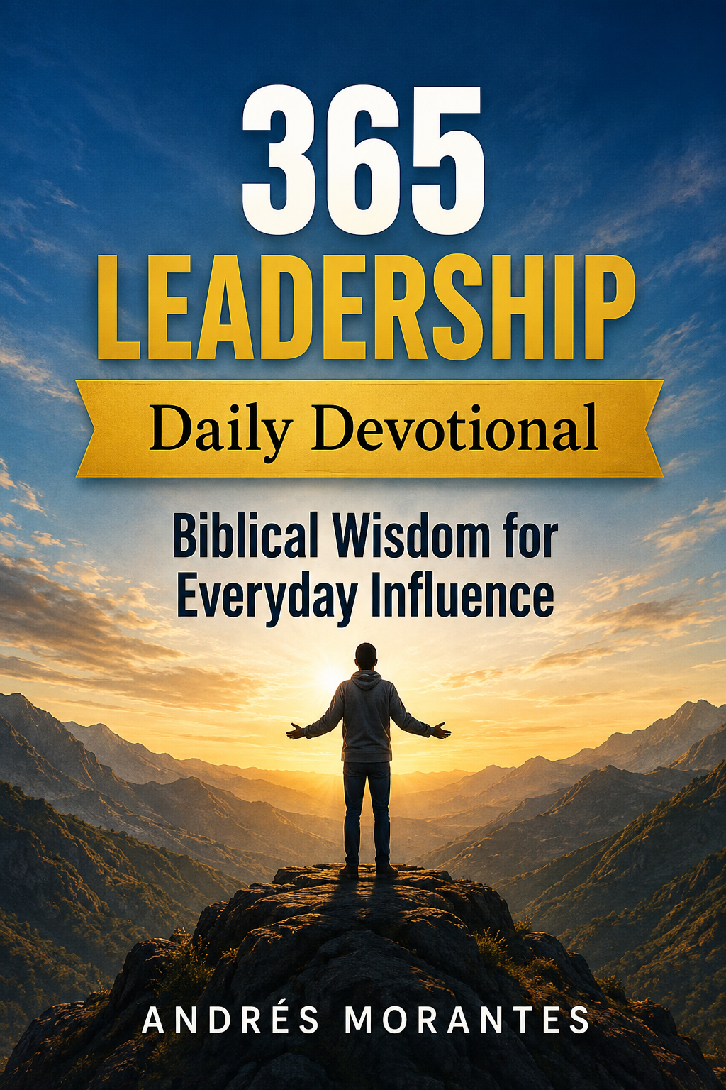 Cover of the eBook 365 Leadership Daily Devotional by Andrés Morantes